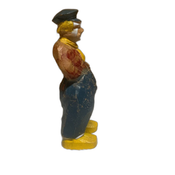 Vintage Wooden Man Figurine! - Picture 4 of 5